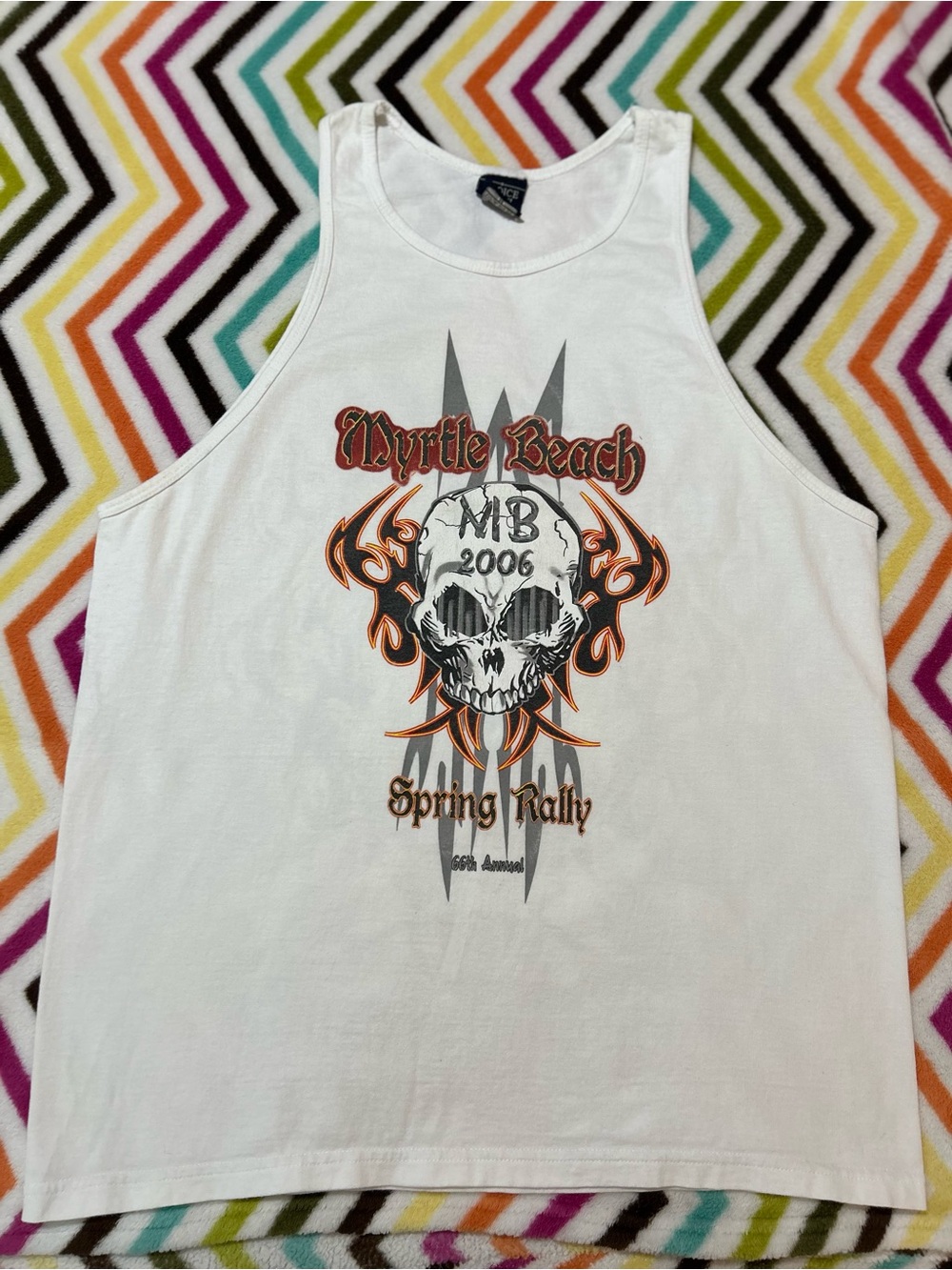 Vintage Bikers Rally Tank